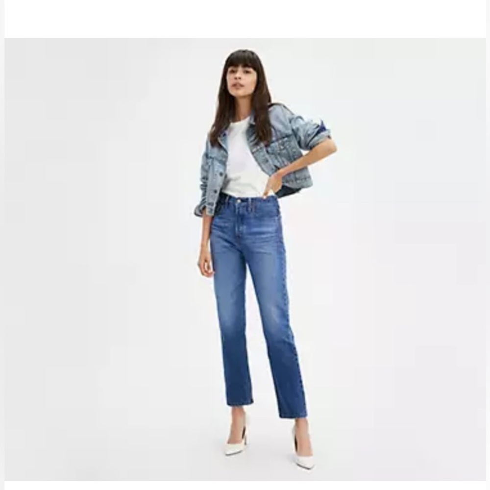 Levi’s 501 Original High Rise Straight Leg Jean